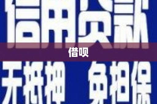 友谊借呗