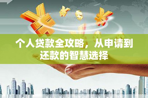 友谊个人贷款全攻略，从申请到还款的智慧选择