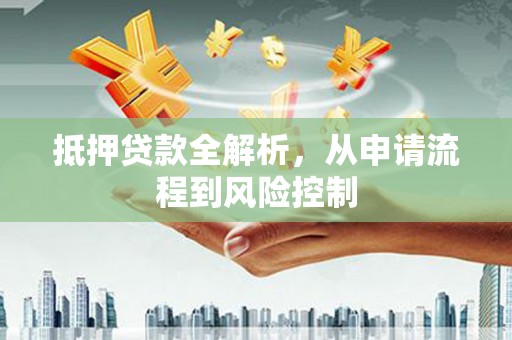 友谊抵押贷款全解析，从申请流程到风险控制