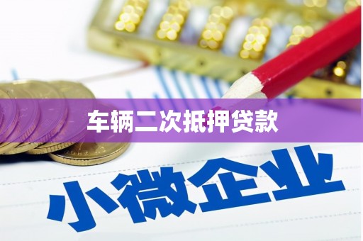 友谊车辆二次抵押贷款