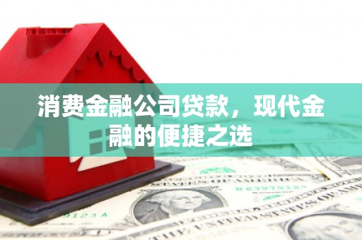 友谊消费金融公司贷款，现代金融的便捷之选