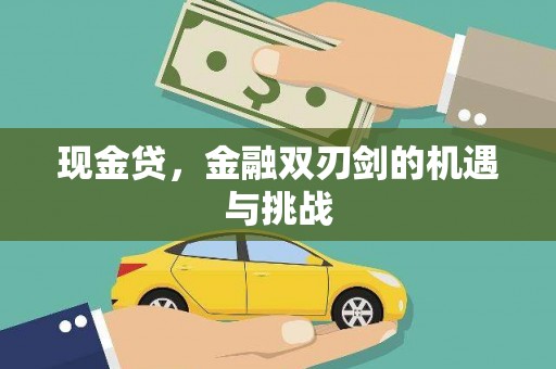 友谊现金贷，金融双刃剑的机遇与挑战