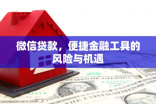 友谊微信贷款，便捷金融工具的风险与机遇