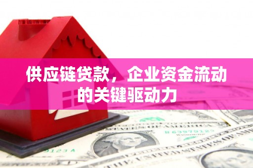 友谊供应链贷款，企业资金流动的关键驱动力
