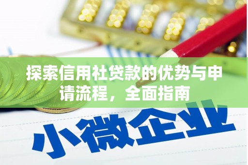 友谊探索信用社贷款的优势与申请流程，全面指南