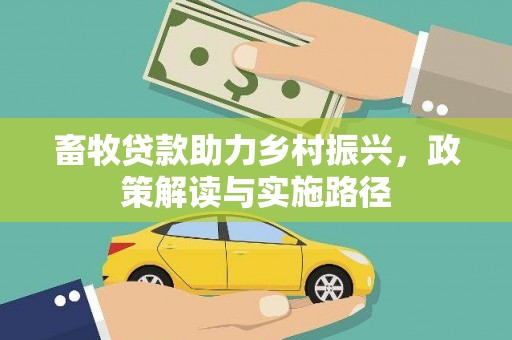友谊畜牧贷款助力乡村振兴，政策解读与实施路径