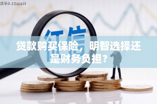 友谊贷款购买保险，明智选择还是财务负担？