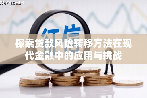 友谊探索贷款风险转移方法在现代金融中的应用与挑战