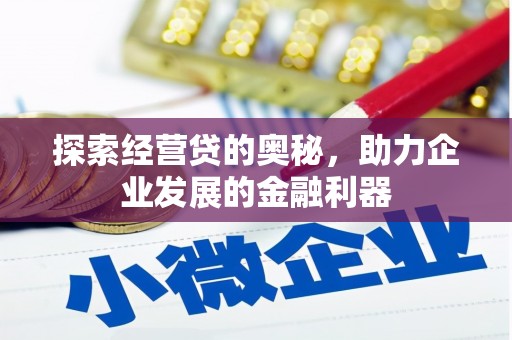 友谊探索经营贷的奥秘，助力企业发展的金融利器