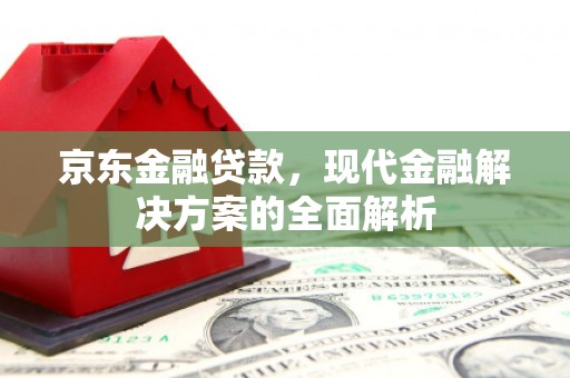 友谊京东金融贷款，现代金融解决方案的全面解析