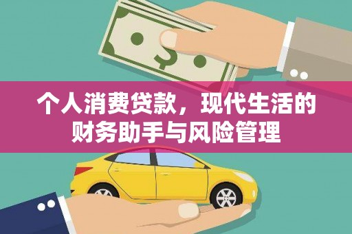 友谊个人消费贷款，现代生活的财务助手与风险管理