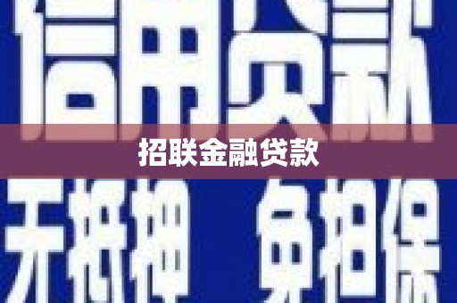 友谊招联金融贷款