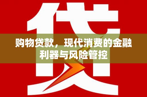 友谊购物贷款，现代消费的金融利器与风险管控