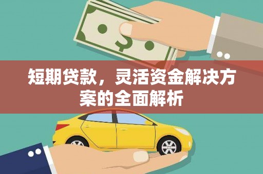 友谊短期贷款，灵活资金解决方案的全面解析