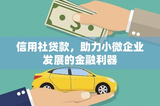友谊信用社贷款，助力小微企业发展的金融利器