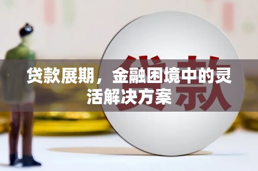 友谊贷款展期，金融困境中的灵活解决方案
