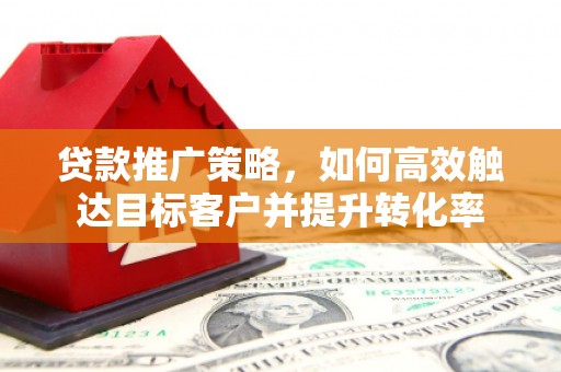 友谊贷款推广策略，如何高效触达目标客户并提升转化率