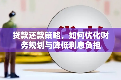 友谊贷款还款策略，如何优化财务规划与降低利息负担