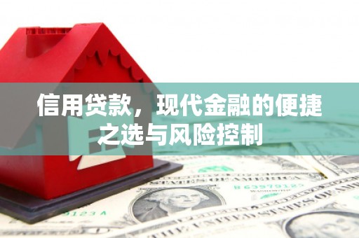 友谊信用贷款，现代金融的便捷之选与风险控制