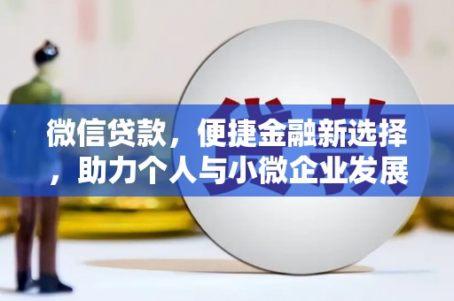 友谊微信贷款，便捷金融新选择，助力个人与小微企业发展