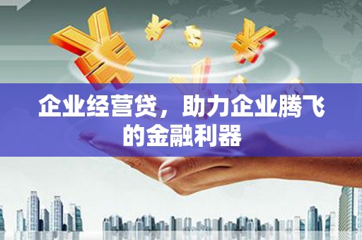 友谊企业经营贷，助力企业腾飞的金融利器