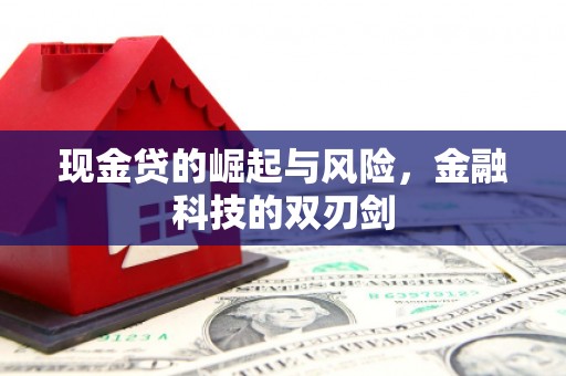 友谊现金贷的崛起与风险，金融科技的双刃剑