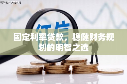 友谊固定利率贷款，稳健财务规划的明智之选
