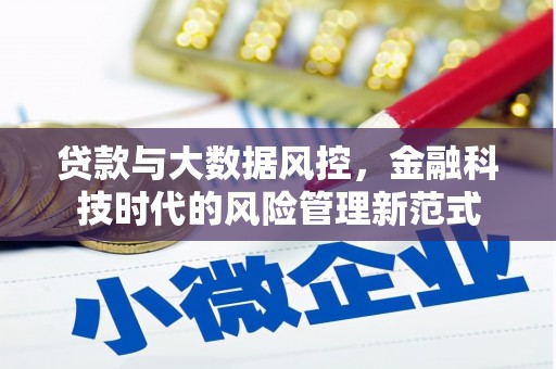 友谊贷款与大数据风控，金融科技时代的风险管理新范式
