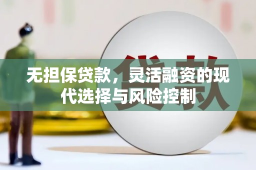 友谊无担保贷款，灵活融资的现代选择与风险控制