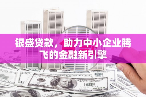 友谊银盛贷款，助力中小企业腾飞的金融新引擎