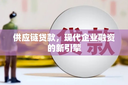友谊供应链贷款，现代企业融资的新引擎