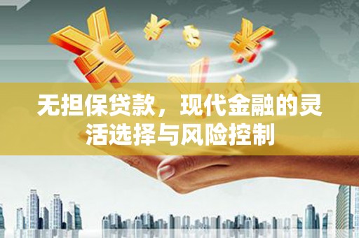 友谊无担保贷款，现代金融的灵活选择与风险控制