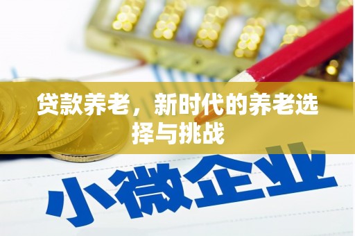 友谊贷款养老，新时代的养老选择与挑战