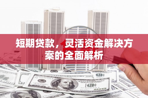友谊短期贷款，灵活资金解决方案的全面解析