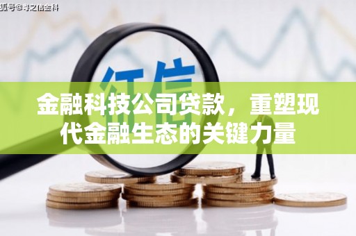 友谊金融科技公司贷款，重塑现代金融生态的关键力量