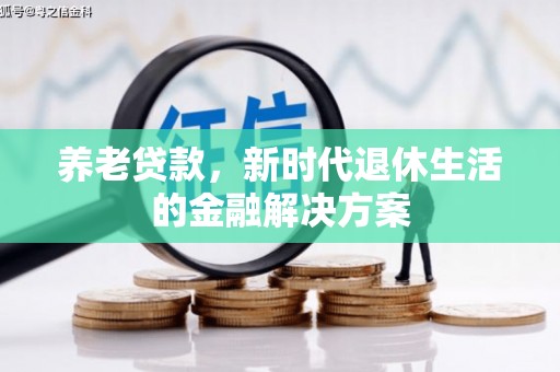 友谊养老贷款，新时代退休生活的金融解决方案