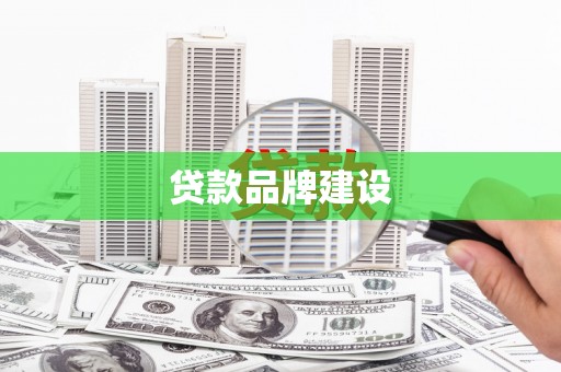 友谊贷款品牌建设